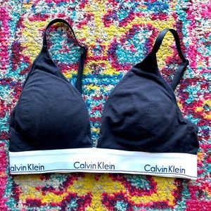 Calvin Klein Women’s Modern Cotton Lightly Lined Triangle Bralette
